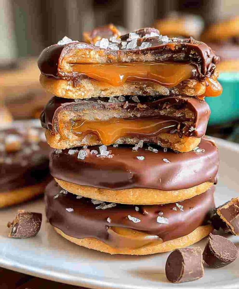 Twix-Style Cookies: Easy Dessert Recipe for Chewy, Caramel Bliss