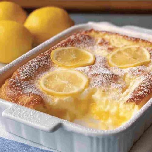Easy Lemon Dessert One-Bowl Cake Recipe
