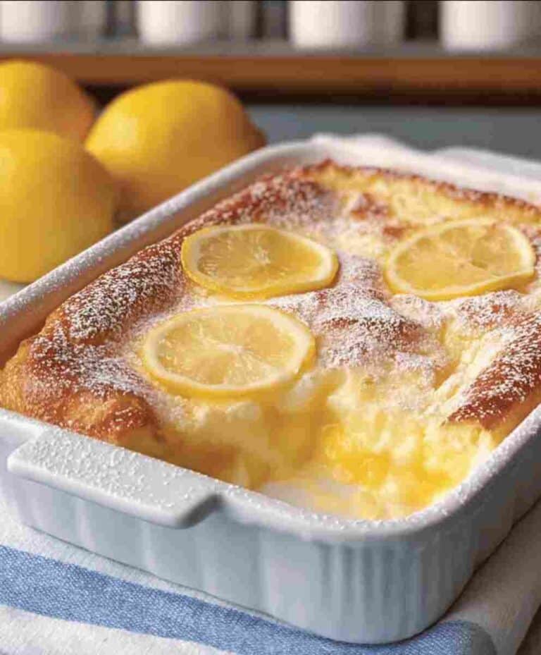 Easy Lemon Dessert One-Bowl Cake Recipe