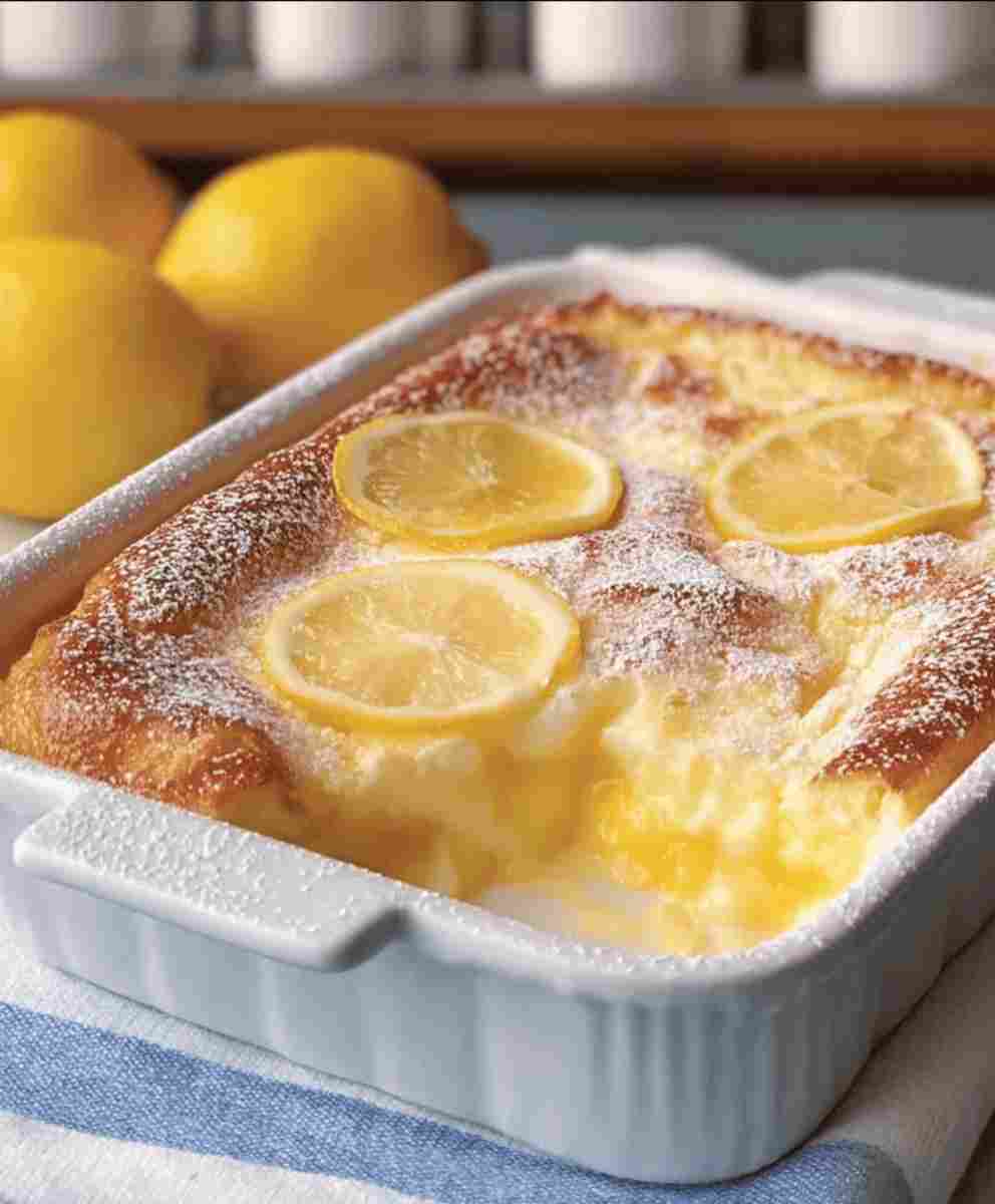Easy Lemon Dessert One-Bowl Cake Recipe