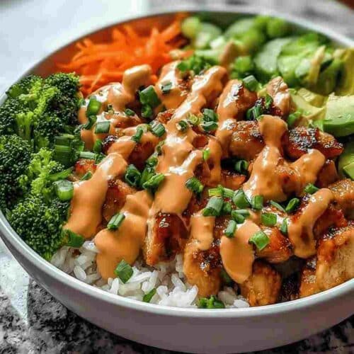 Bang Bang Chicken Bowl: Easy Dinner Recipe for Busy Weeknights