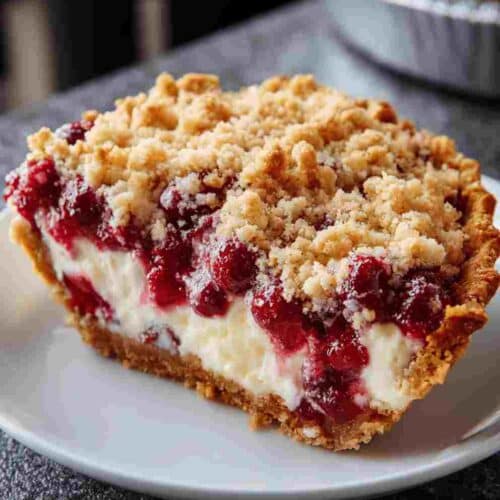 Cranberry Cream Cheese Pie: The Ultimate Holiday Dessert