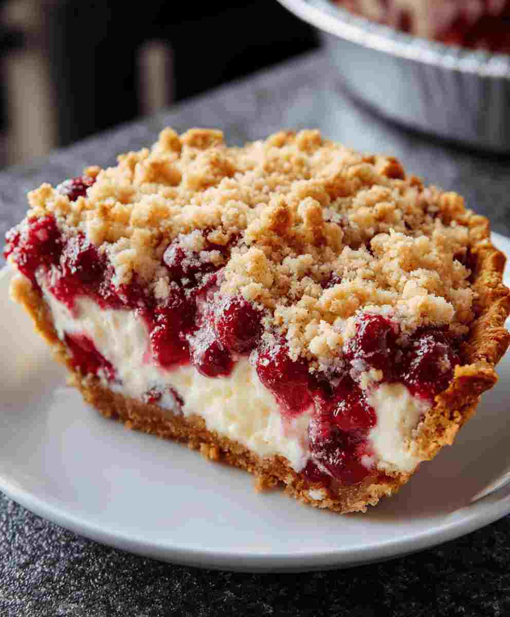 Cranberry Cream Cheese Pie: The Ultimate Holiday Dessert