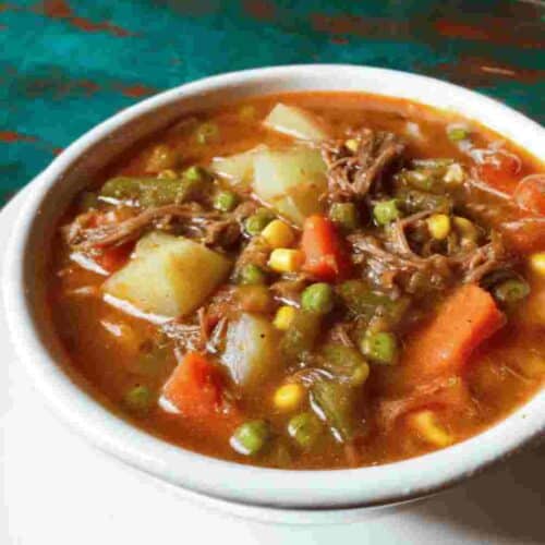 Vegetable Beef Soup: Easy Family Comfort Food Dinner