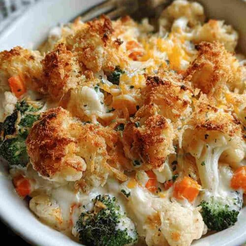 Creamy Vegetable Casserole – Easy Dinner Recipe for Busy Nights