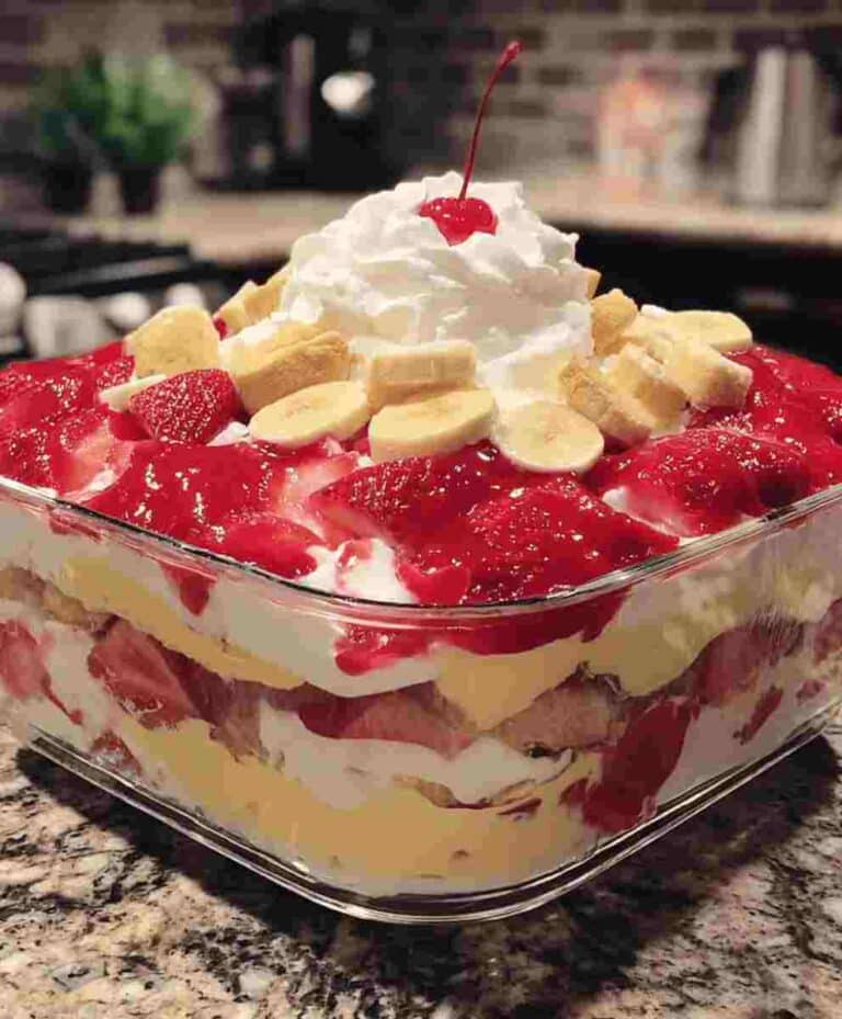 Strawberry Banana Pudding Dream Easy Dessert Recipe for Families