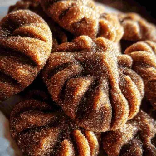 Churro Crinkle Cookies: Easy Dinner Dessert for Families