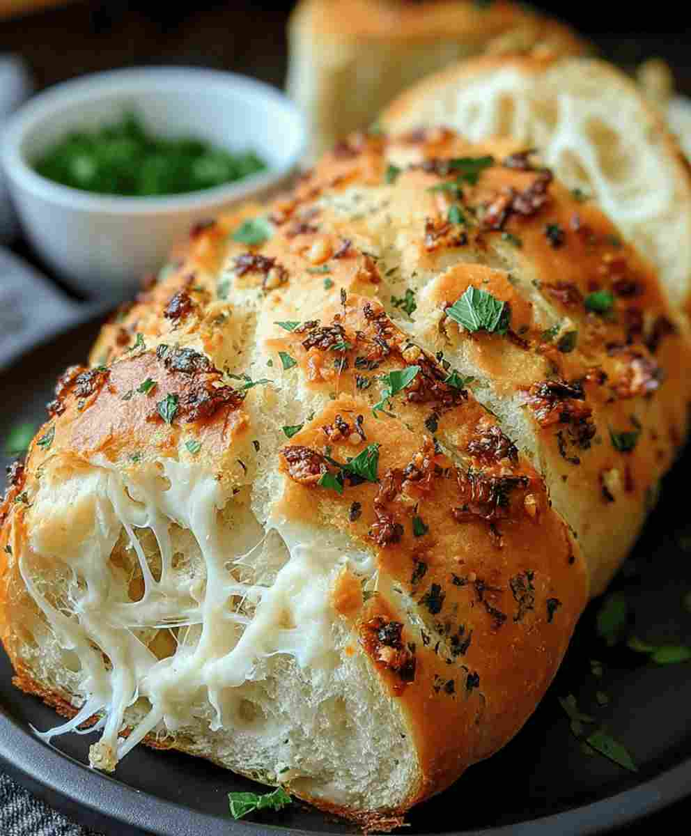 Italian Herbs and Cheese Bread: Easy Dinner Recipe for Every Home Cook