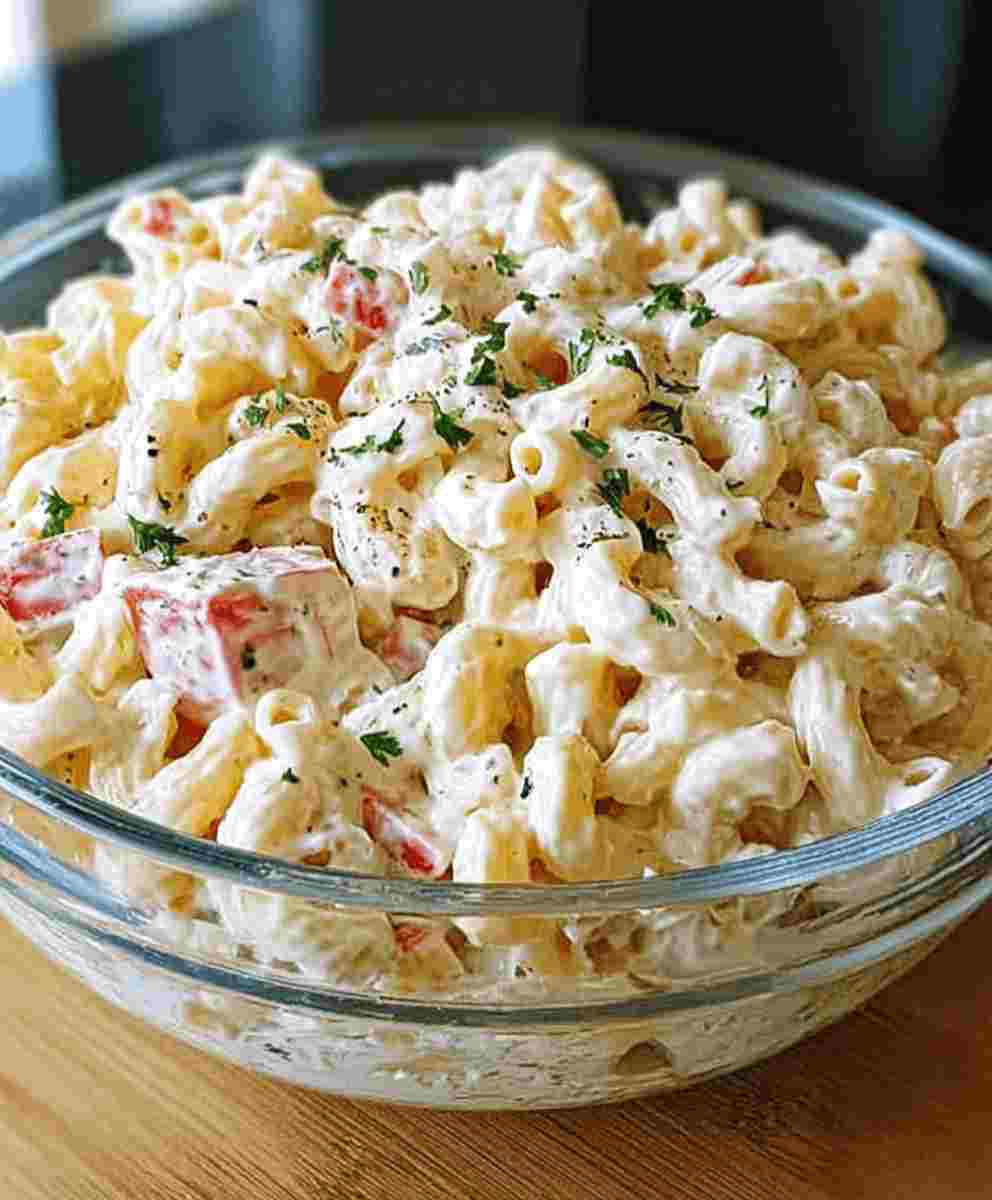 Cheddar Macaroni Salad – Easy Dinner Recipe for Families