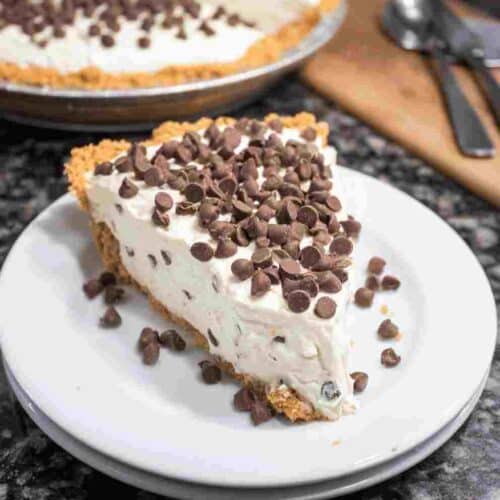 Chocolate Chip Cannoli Pie Easy No-Bake Family Comfort Dessert