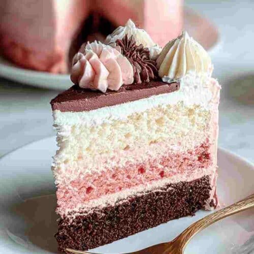 Neapolitan Cake: Easy Dinner Recipe-Level Simplicity for a Stunning Dessert