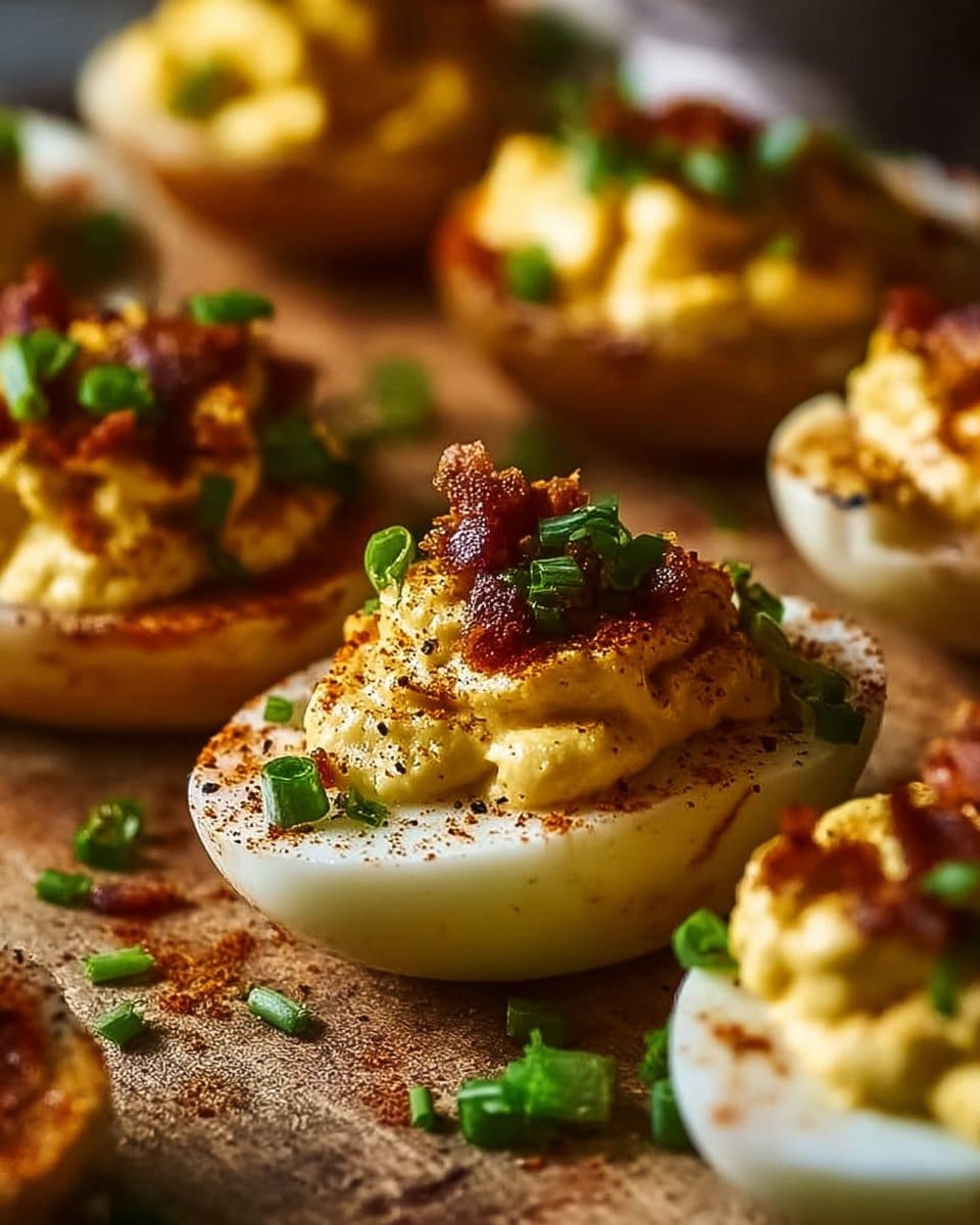 Bayou Deviled Eggs