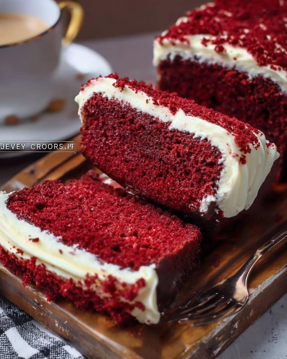 Red Velvet Loaf Cake