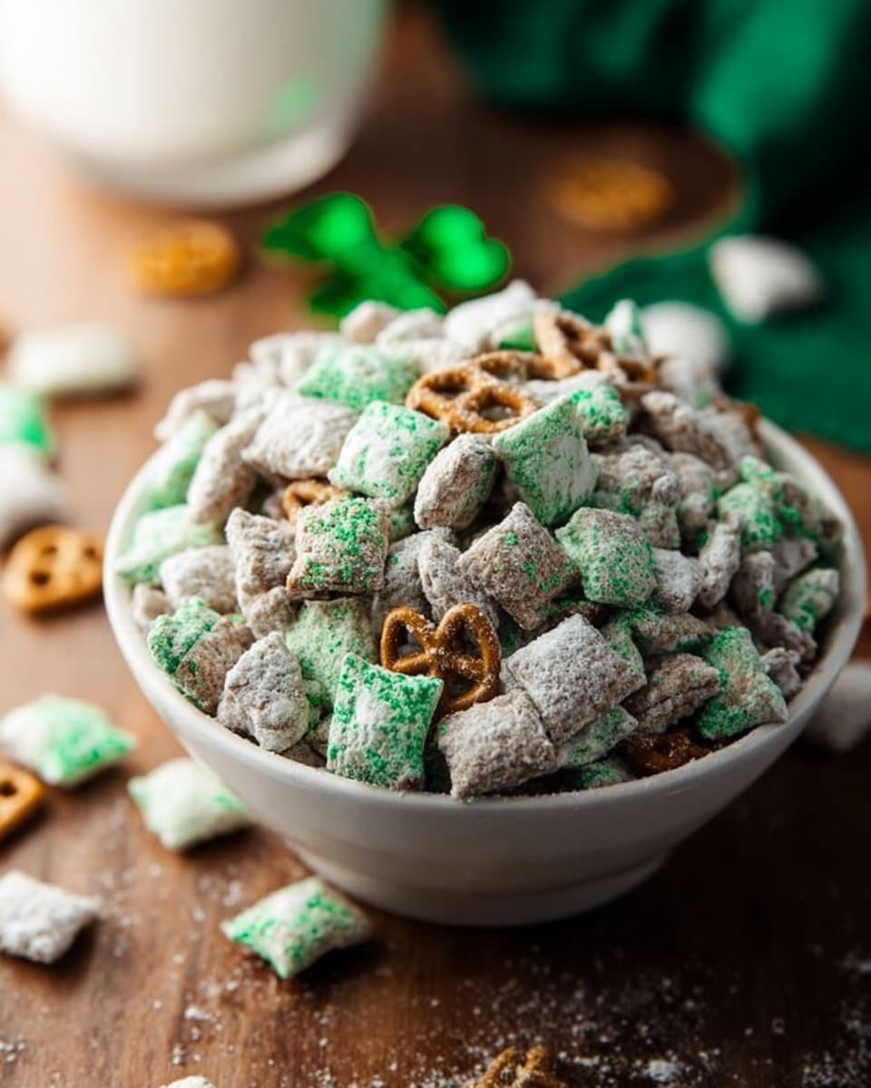 Saint Patrick's Day Puppy Chow Recipe